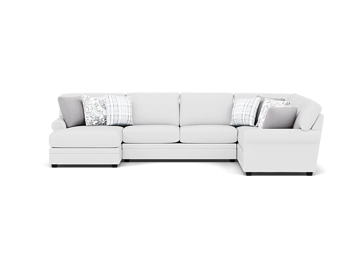 Dixie 3-Pc. Chaise Sectional